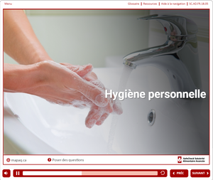 SafeCheck Advanced Food Safety - French Language Version - Online - Includes Exam - Pass Guarantee
