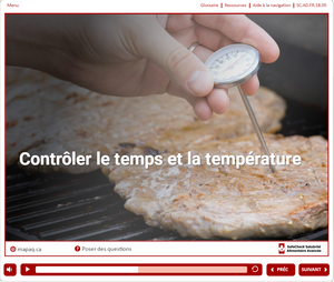 SafeCheck Advanced Food Safety - French Language Version - Online - Includes Exam - Pass Guarantee