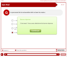 Load image into Gallery viewer, SafeCheck Advanced Food Safety - French Language Version - Online - Includes Exam - Pass Guarantee