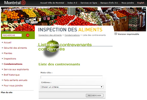 Food Handler For Employees - French Language Version - Online - manipulateur d’aliments CFS- SafeCheck® Version Française -  en ligne