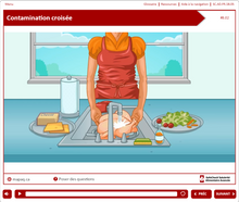 Load image into Gallery viewer, SafeCheck Advanced Food Safety - French Language Version - Online - Includes Exam - Pass Guarantee