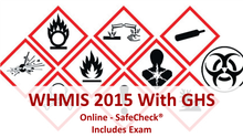 Load image into Gallery viewer, This course familiarizes you with the WHMIS 2015 system and how it is used in workplaces. Learning about WHMIS 2015 is part of the knowledge that you need to protect yourself and your co-workers from hazardous products.